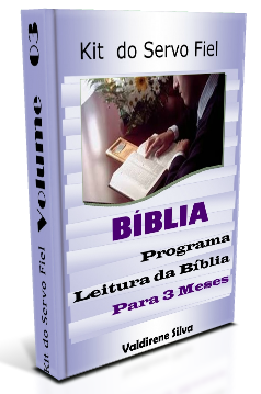 Click aqui e Saiba Mais: Vol. 3 Programa  Leitura da  Bíblia Para 3 Meses